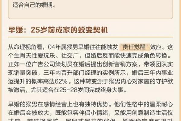 属猴者晚婚是福还是祸