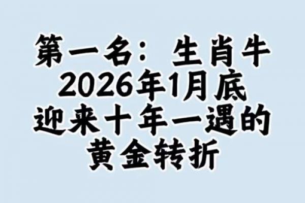 2026年属牛者的幸运数字有哪些