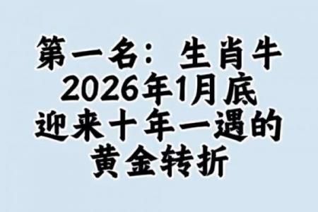 2026年属牛者的幸运数字有哪些