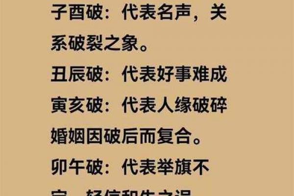 八字地支相破详解