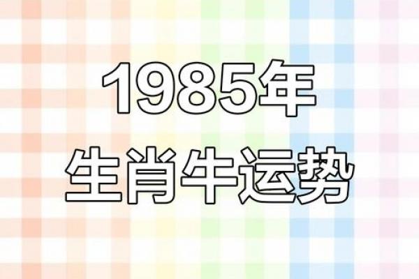 1985年属牛者添丁年份