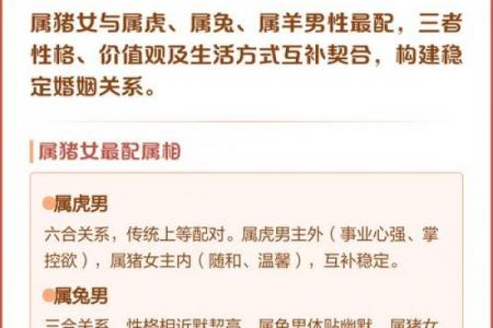 1983年属猪女性最佳婚配属相