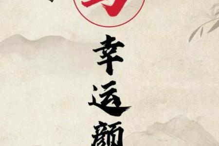 属马人的吉祥数字