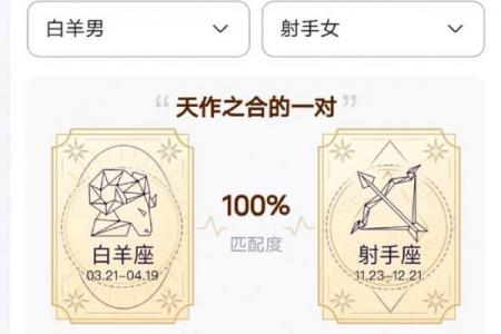 射手座女性与白羊座女性