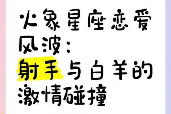 火象三杰：白羊、狮子与射手