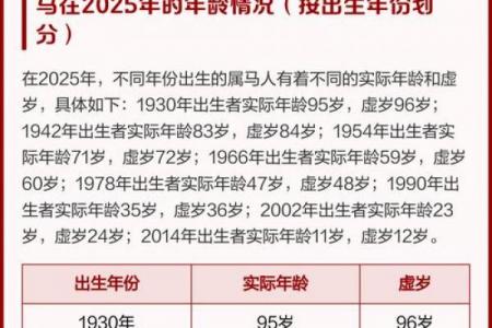 属马人走大运的年龄段