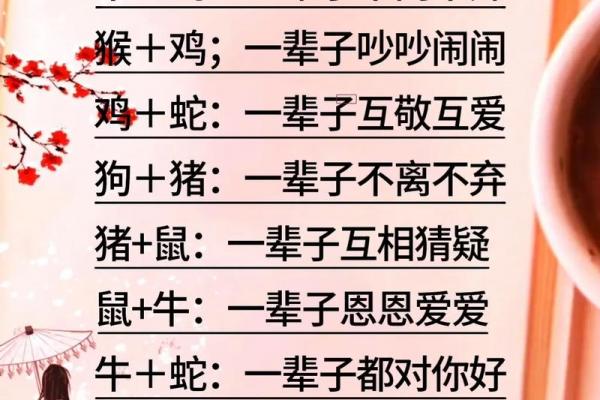 1986年属虎女性最佳配偶匹配
