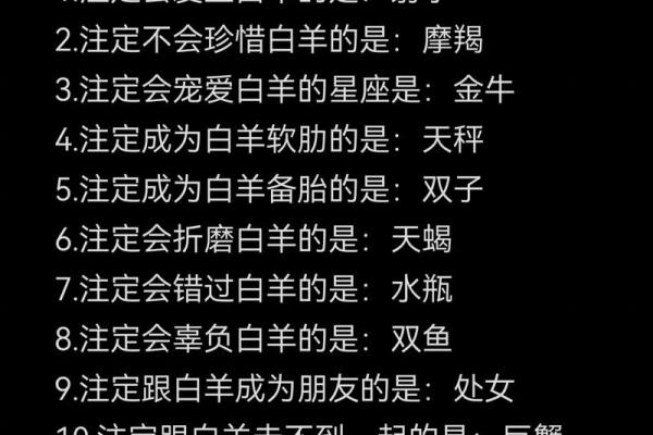 白羊男与处女女的星座配对解析