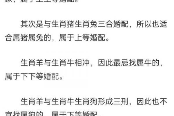 金羊属相对应何种命格