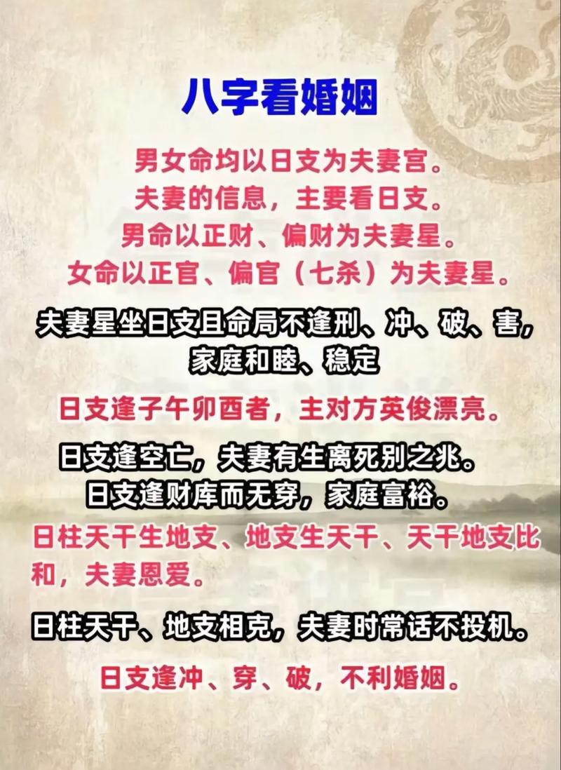八字排盘婚姻