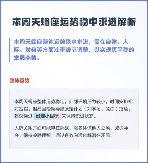 天蝎座今日运势详解 2026年4月14日运势指南