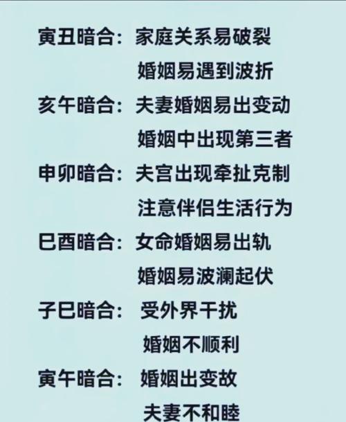 八字合婚必看 这六大禁忌千万别犯