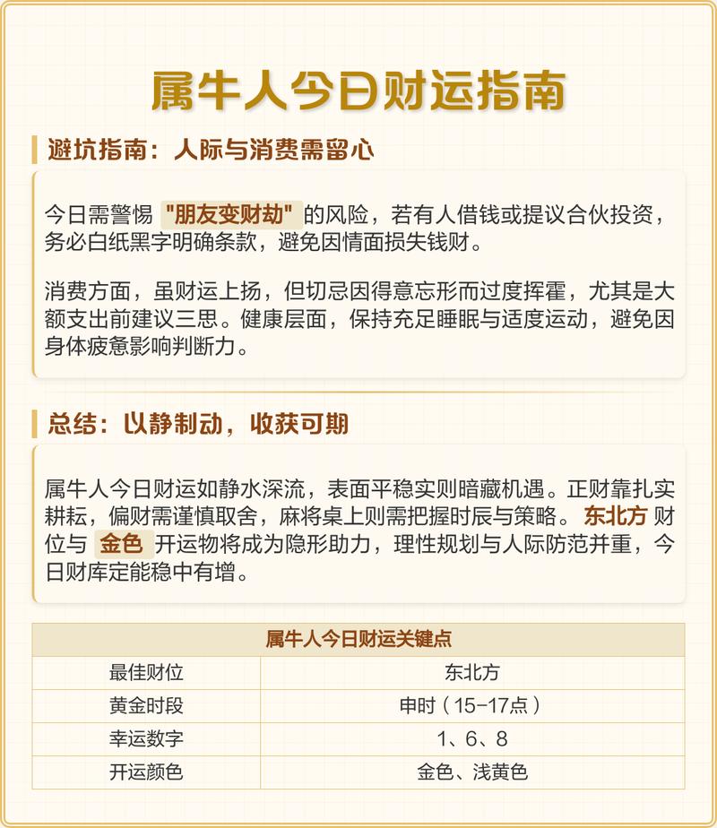 2026属牛人必看！这三个方位最旺你