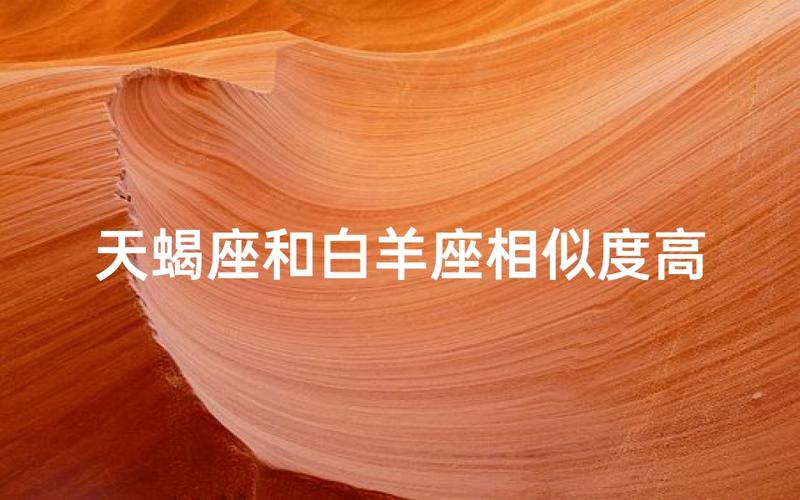 天蝎摩羯配不配？揭秘高匹配度真相