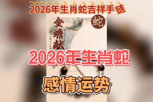 属蛇人2026年情劫预警