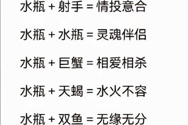 水瓶座男与白羊座女