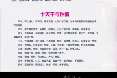你的日干命盘解读 十种天干看懂性格与运势