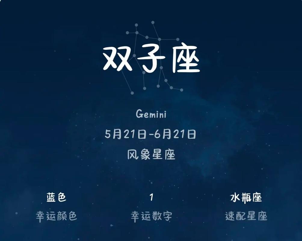 揭秘双子座男生：性格爱情配对全解析