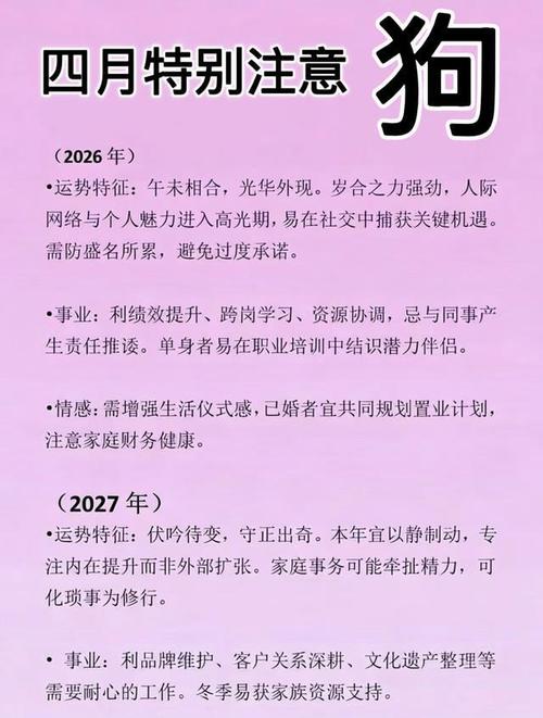 属狗2026年工作变动机会_属狗2026年岗位调动时机_属狗2026年岗位变动机会，2026年属狗工作调动在几月