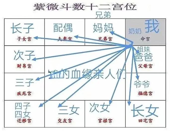 紫微斗数飞星_紫微斗数飞星四化星_紫微斗数飞星宫位交互