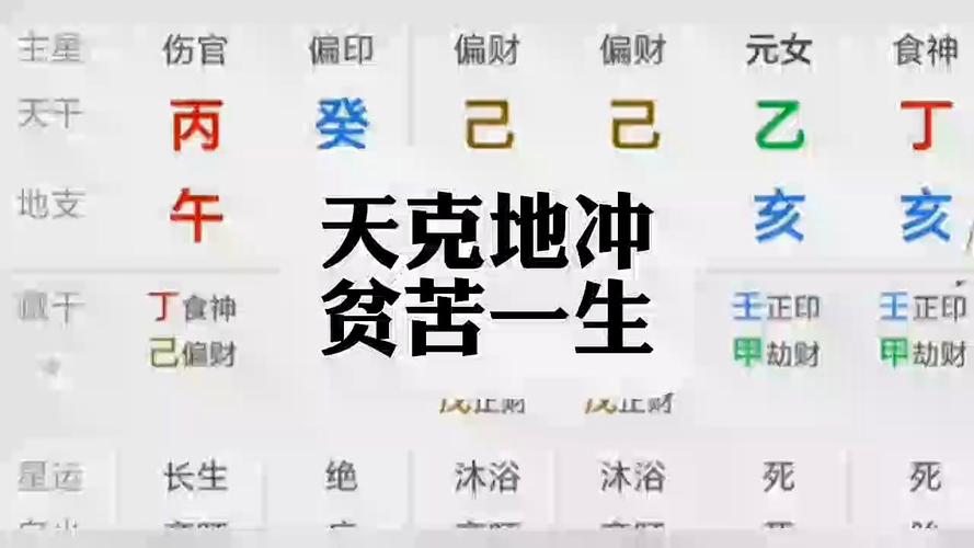 八字天克地冲化解方法_八字天克地冲最好的化解方法_天克地冲命理应用