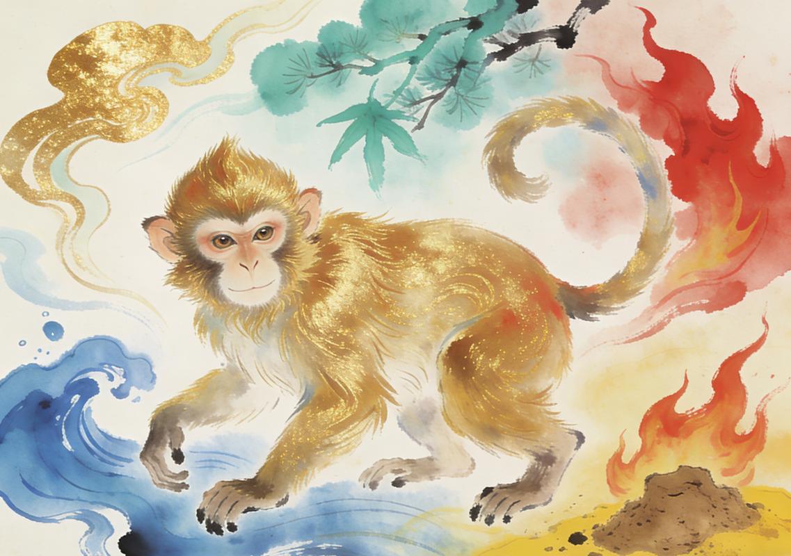 木猴命适合的颜色_木猴命适合什么颜色_木猴命五行颜色搭配