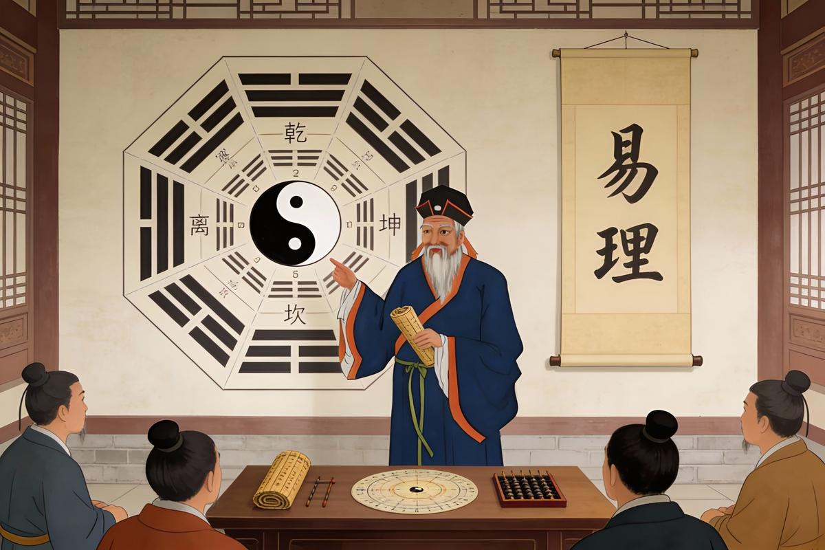 易经阴阳平衡_易经讲的是什么_易经核心思想是什么
