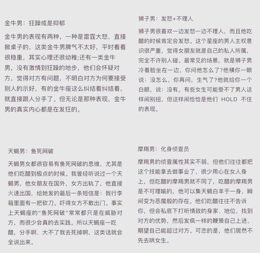 金牛座吃醋表现_金牛座吃醋如何察觉_金牛座吃醋表现