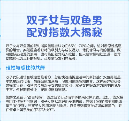 双鱼座男性双子座女性配对指数_双鱼座男与双子座女的配对指数是多少_双鱼男和双子女性格互补吗
