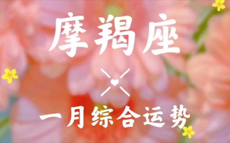 一月摩羯座性格特点_一月摩羯座事业财运_一月的摩羯座是怎么样的人