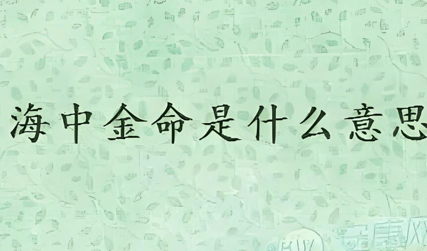白蜡金命配沙中土命婚姻分析_白蜡金命和沙中土命相克吗_白蜡金命和沙中土命相生相克