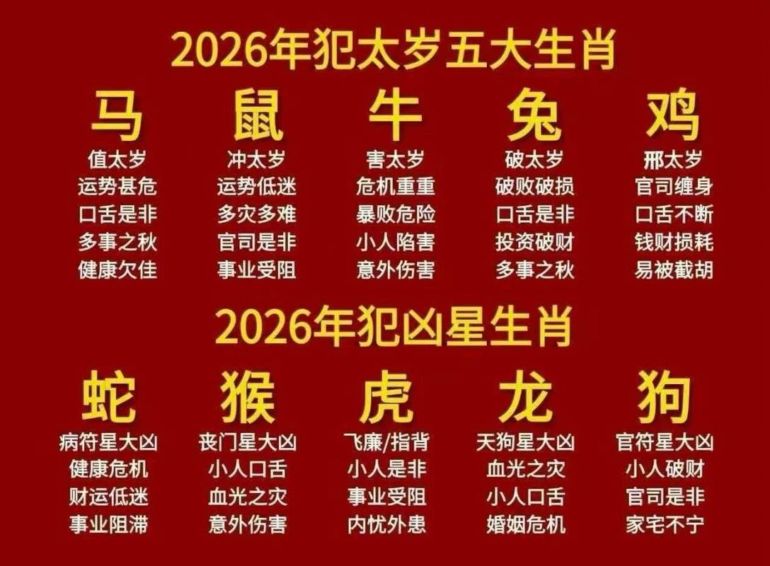 2026属羊犯凶星如何化解？全年躲凶星时间一览表