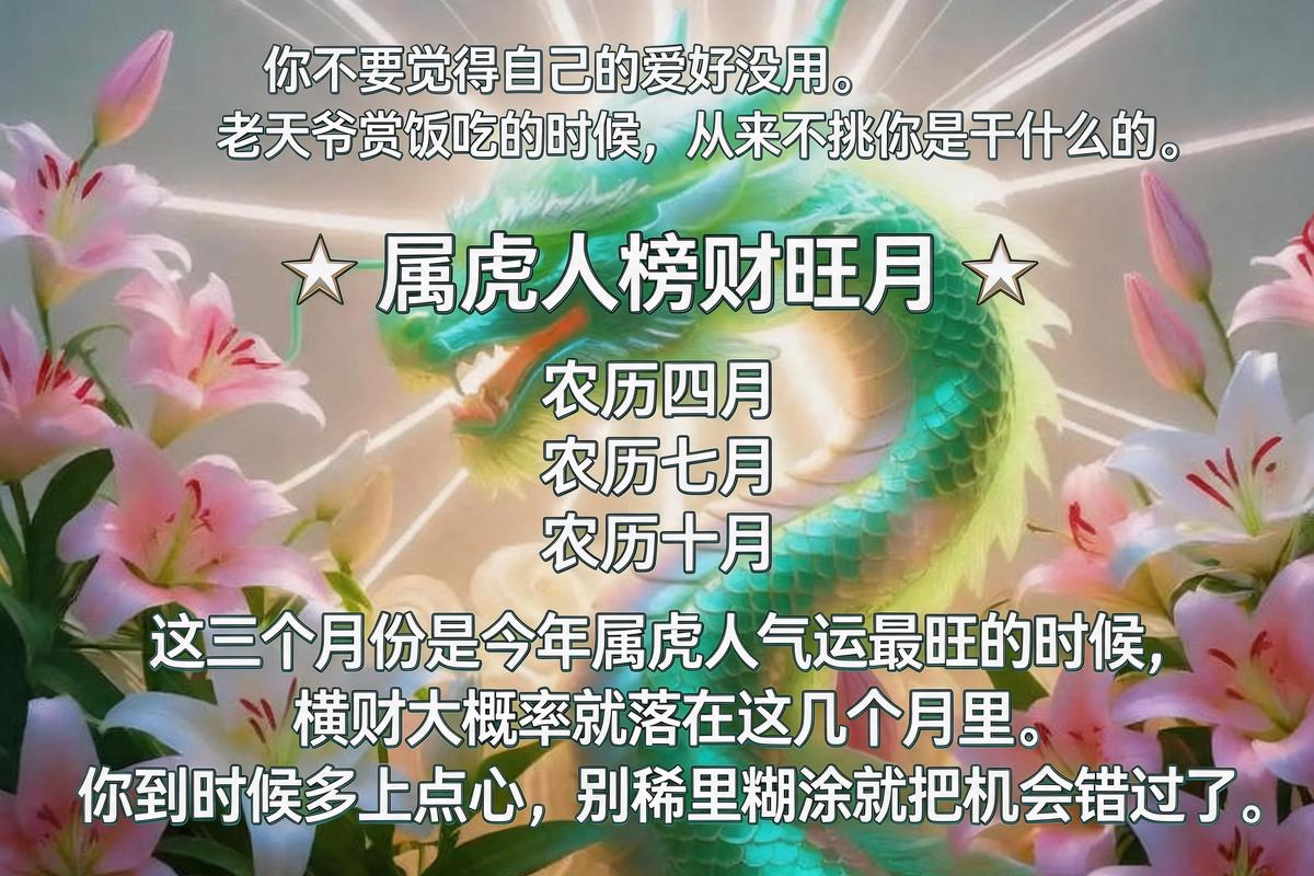 属龙2026年横财运在哪几个月出现_属龙2026横财在几月出现_属龙人2026年如何提升财运