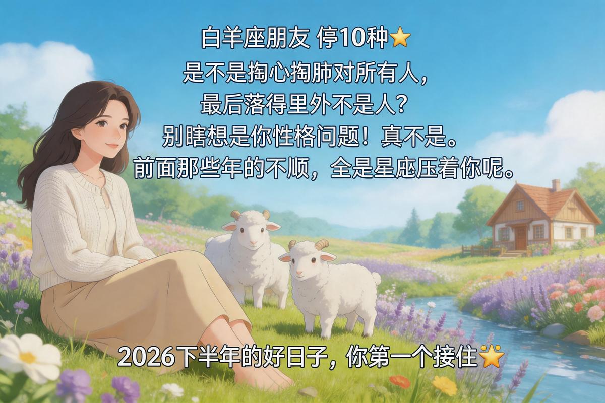 白羊座2026年下半年运气怎么样？运势变化全解析
