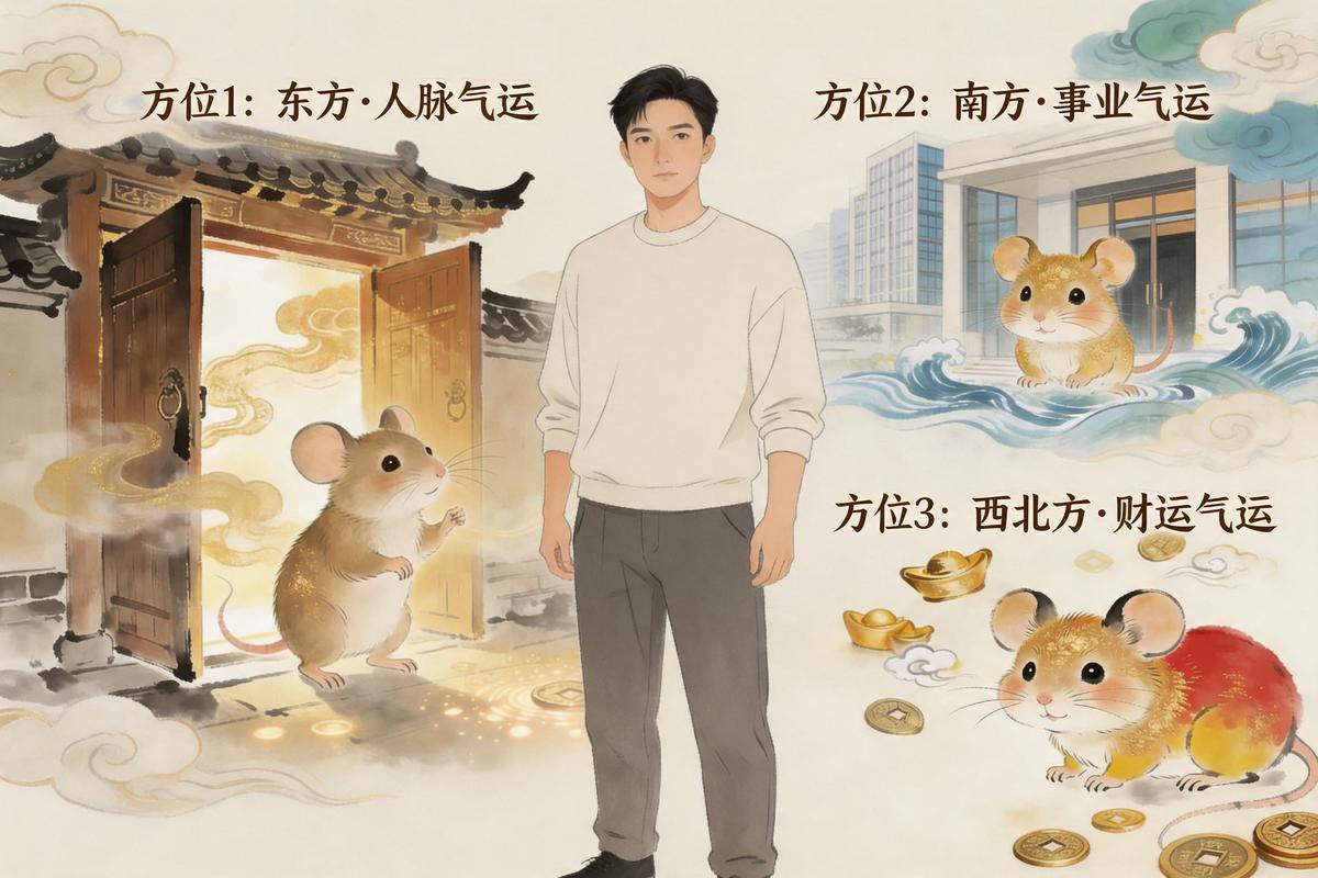 属鼠2026命中贵人在哪 贵人方位速查